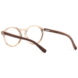 Armação de Acetato com Madeira | Woodz Elli Champanhe