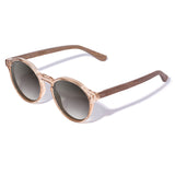 Óculos de Sol de Acetato com Madeira | Woodz Elli Champanhe