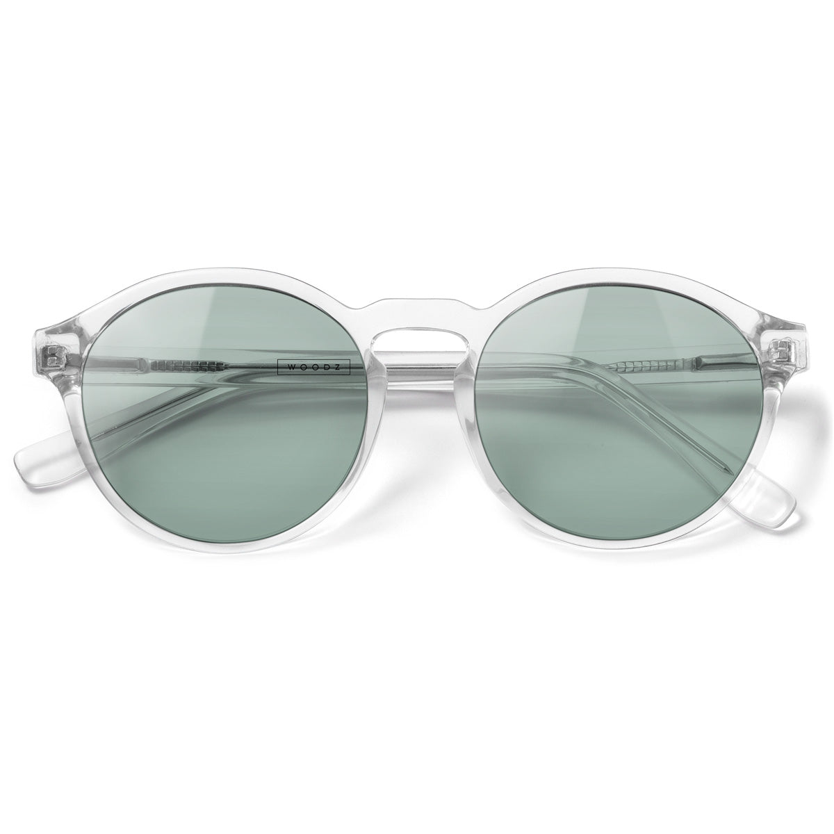 Elli Cristal com lente colorida verde clara