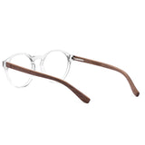 Armação de Acetato com Madeira | Woodz Elli Cristal