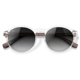 Óculos de Sol de Acetato com Madeira | Woodz Elli Cristal