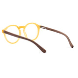 Armação de Acetato com Madeira | Woodz Elli Gold Fosco