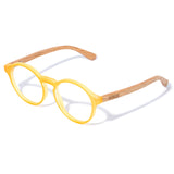 Armação de Acetato com Madeira | Elli Gold Label (Woodz x Johnnie Walker)