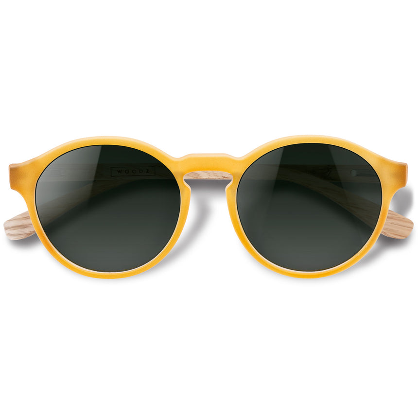 Óculos de Sol de Acetato com Madeira | Elli Gold Label (Woodz x Johnnie Walker)