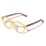 Armação de Acetato com Madeira | Woodz Elli Gold