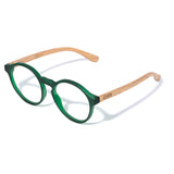 Armação de Acetato com Madeira | Elli Green Label (Woodz x Johnnie Walker)