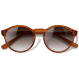 Óculos de Sol todo Acetato | Woodz Elli Marrom Brilho