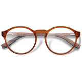 Armação de Acetato com Madeira | Woodz Elli Marrom Brilho