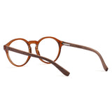 Armação de Acetato com Madeira | Woodz Elli Marrom Brilho