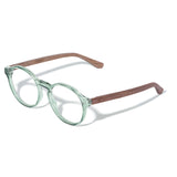 Armação de Acetato com Madeira | Woodz Elli Menta