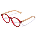 Armação de Acetato com Madeira | Elli Red Label (Woodz x Johnnie Walker)