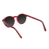 Óculos de Sol todo de Acetato | Woodz Elli Vinho