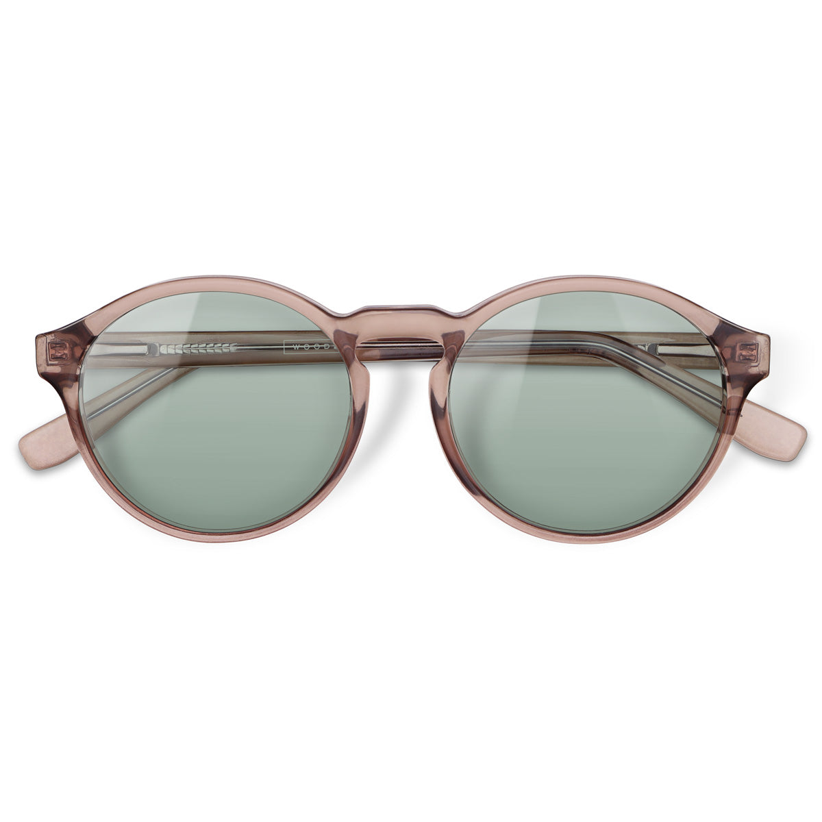 Elli Rose com lente colorida verde