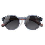 Óculos de Sol de Acetato com Madeira | Woodz Elli Sky Blue