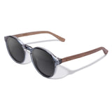 Óculos de Sol de Acetato com Madeira | Woodz Elli Sky Blue
