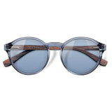 Óculos de Sol de Acetato com Madeira | Woodz Elli Sky Blue