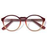 Armação toda de Acetato | Woodz Elli Vermelho Pôr do Sol
