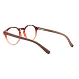 Armação de Acetato com Madeira | Woodz Elli Vermelho Pôr do Sol