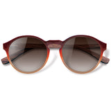 Óculos de Sol de Acetato com Madeira | Woodz Elli Vermelho Pôr do Sol