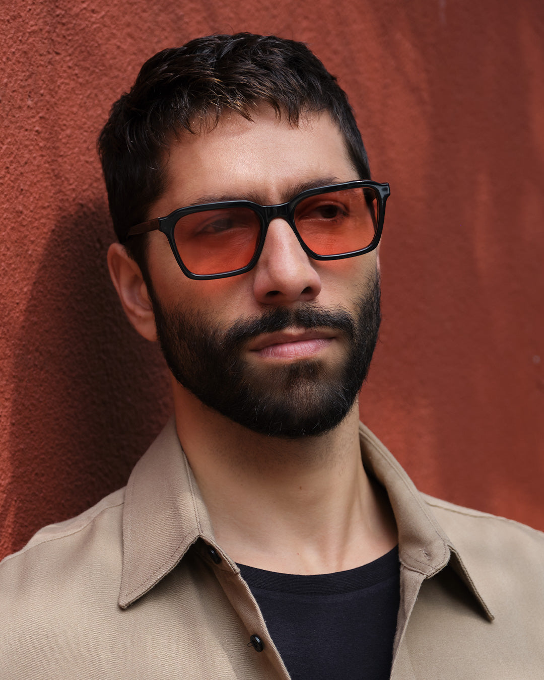 Óculos de Sol todo de Acetato | Woodz Reno Tortoise