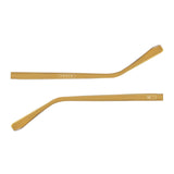 Par de hastes acetato Amarelo Ocre