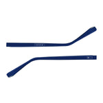 Par de hastes acetato Azul Brilho