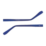 Par de hastes acetato Azul Fosco