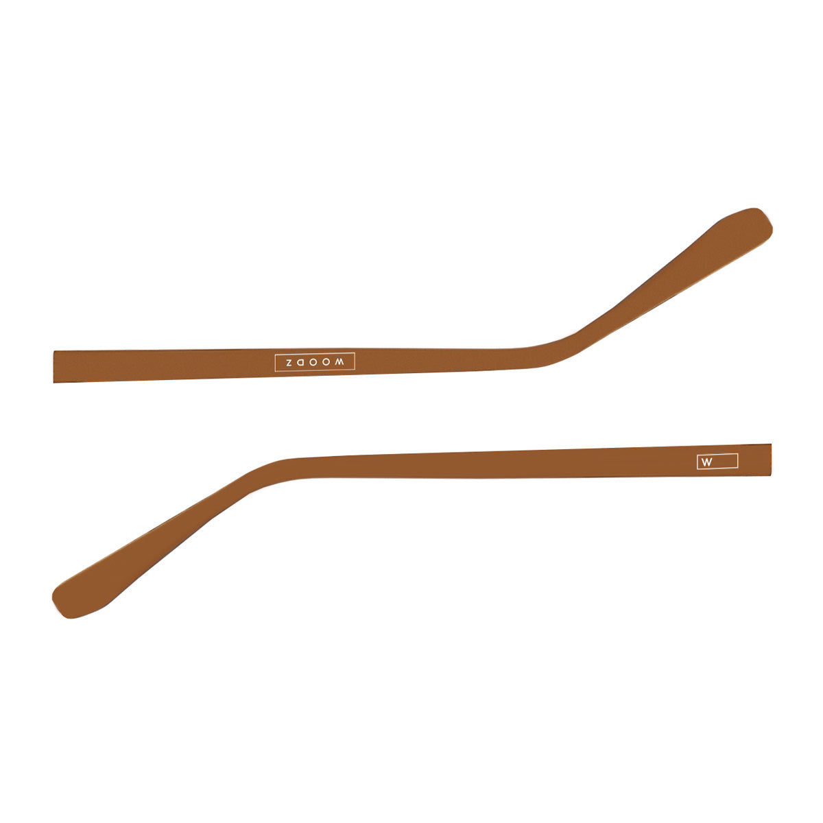 Par de hastes acetato Camel Fosco