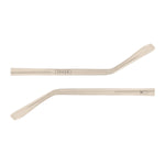 Par de hastes acetato Champanhe