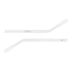 Par de hastes acetato Cristal Fosco