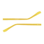 Par de hastes acetato Gold Brilho