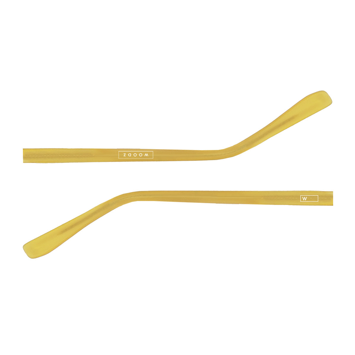 Par de hastes acetato Gold Fosco