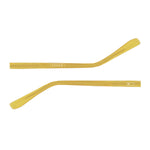 Par de hastes acetato Gold Fosco