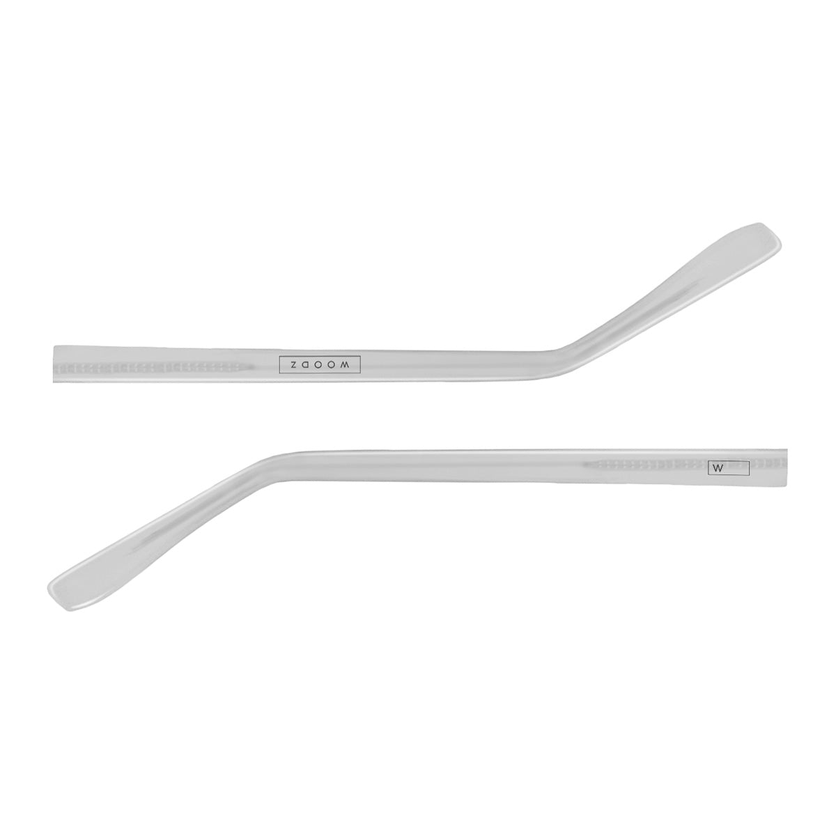 Par de hastes acetato Grafite Brilho