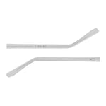 Par de hastes acetato Grafite Brilho