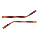 Par de hastes acetato Havana