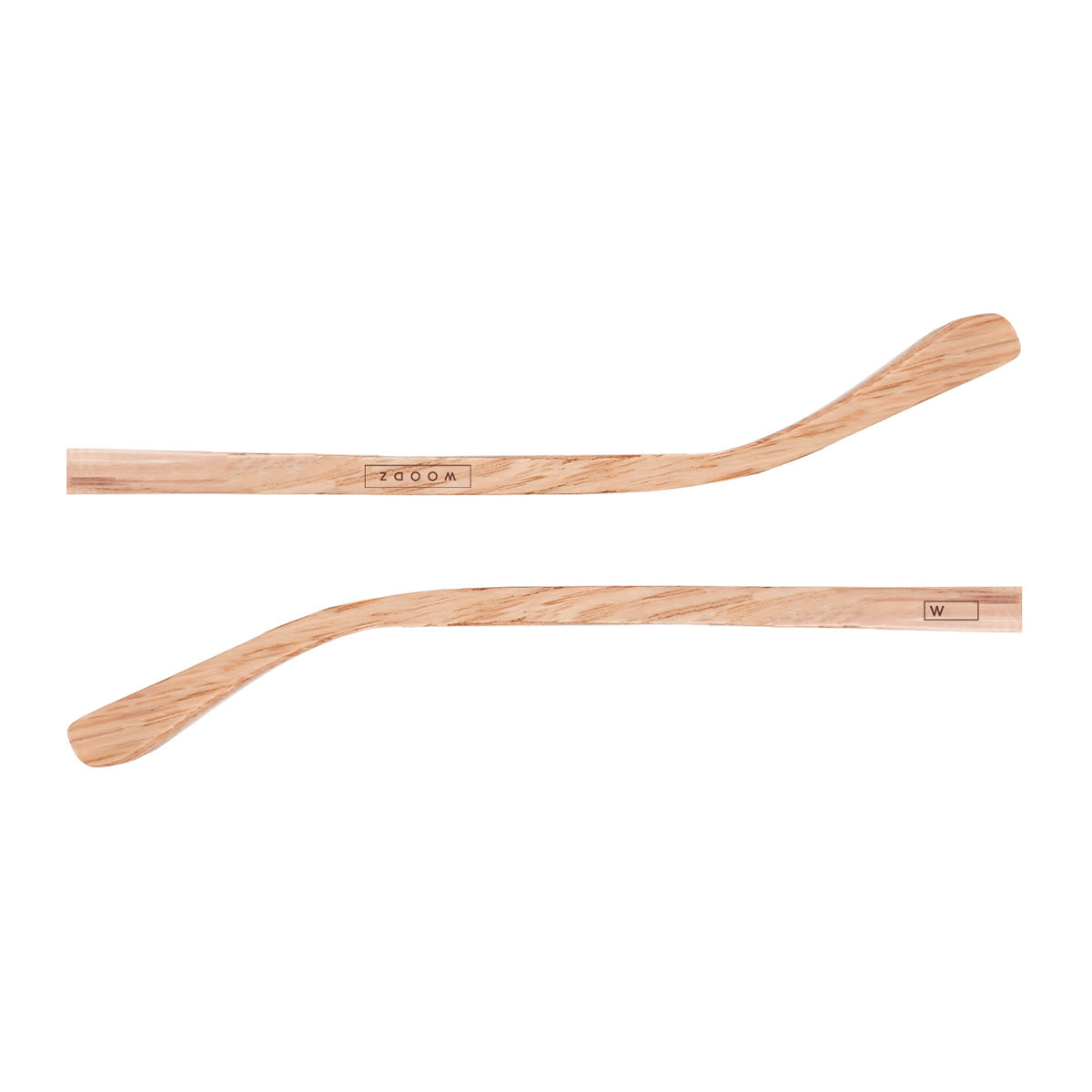 Par de hastes madeira JW