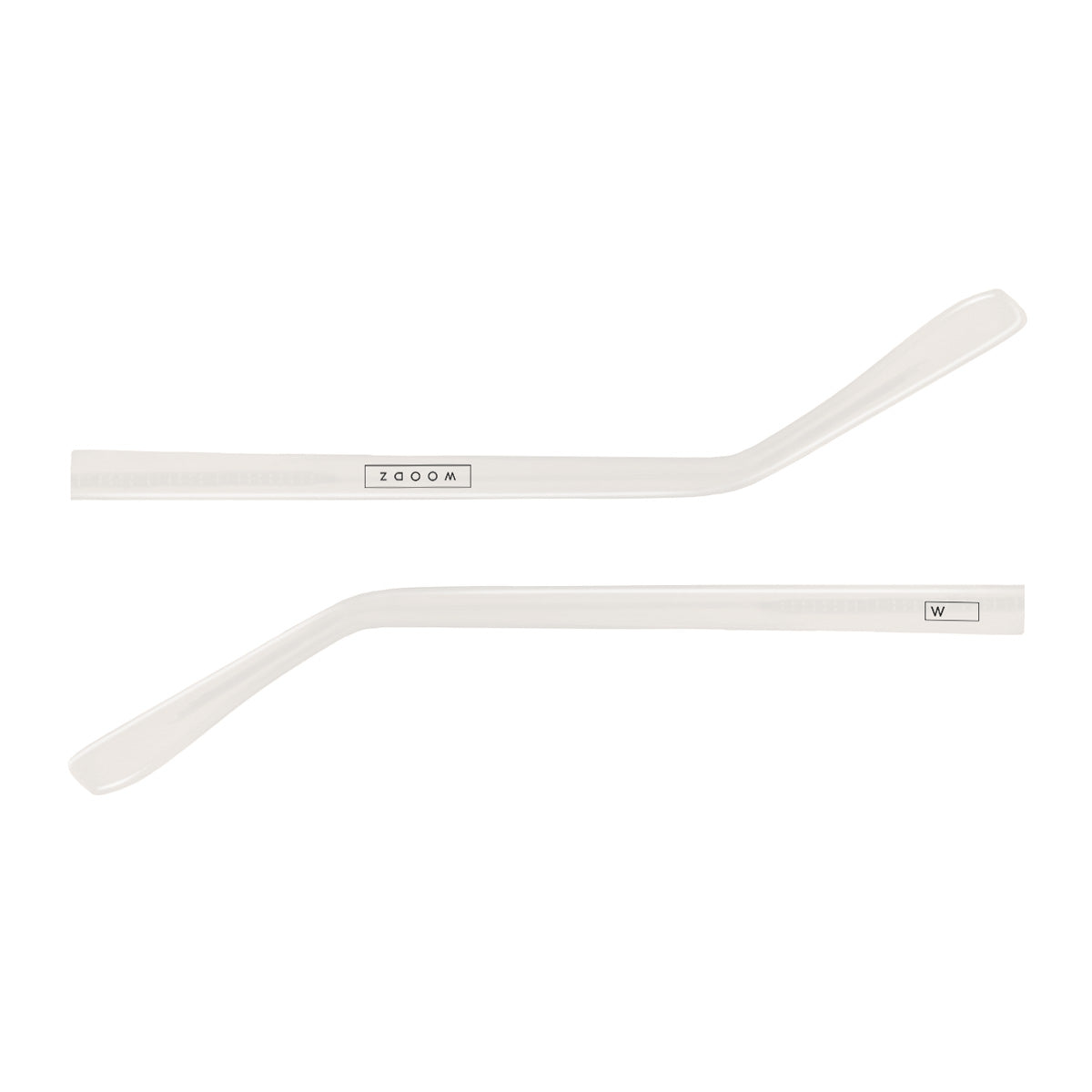 Par de hastes acetato Off White