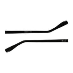 Par de hastes acetato Preto Brilho