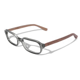 Armação de Acetato com Madeira | Woodz Keno Grafite