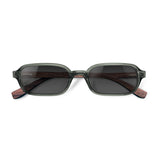 Óculos de Sol de Acetato com Madeira | Woodz Keno Green