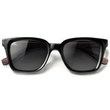 Óculos de Sol de Acetato com Madeira | Woodz Kim Black