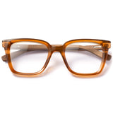 Armação de Acetato com Madeira | Woodz Kim Camel