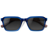 Óculos de Sol de Acetato com Madeira | Woodz Reno Blue