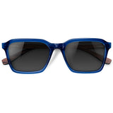 Óculos de Sol de Acetato com Madeira | Woodz Reno Blue