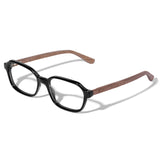 Armação de Acetato com Madeira | Woodz Lee Black