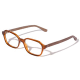 Armação de Acetato com Madeira | Woodz Lee Marrom