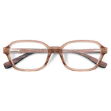 Armação de Acetato com Madeira | Woodz Lee Champanhe