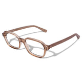 Armação de Acetato com Madeira | Woodz Lee Champanhe