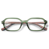 Armação de Acetato com Madeira | Woodz Lee Green